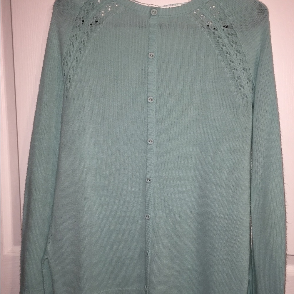 Light blue sweater